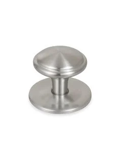 Traditional Centre Door Knob - Satin Stainless Steel (EOL)