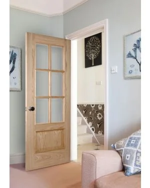 Bolection Iris Oak 6-Light