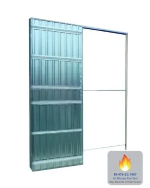 Scrigno Single Fire Rated Pocket Door System