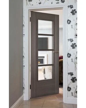 Iseo Y4514 Grey Coto 4-Light Fire Door (FD30)