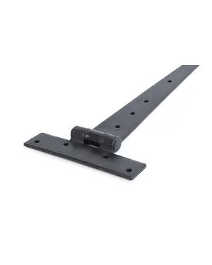 Beeswax 12" Penny End T Hinge (pair)