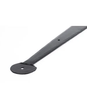 Black 22" Penny End T Hinge (pair)