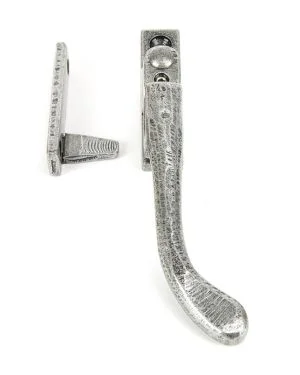 Pewter Night-Vent Locking Peardrop Fastener - RH