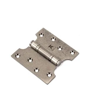 Pewter 4" x 2" x 4" Parliament Hinge (pair) ss