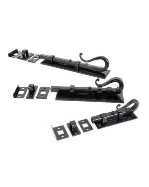 Black 8" Shepherd's Crook Universal Bolt