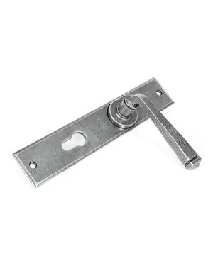 Pewter Large Avon 72mm Centre Euro Lock Set