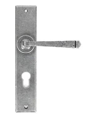 Pewter Large Avon 72mm Centre Euro Lock Set