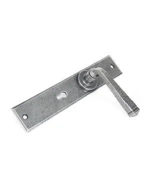 Pewter Large Avon Lever Lock Set