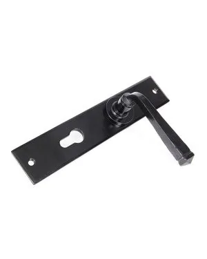 Black Large Avon 72mm Centre Euro Lock Set