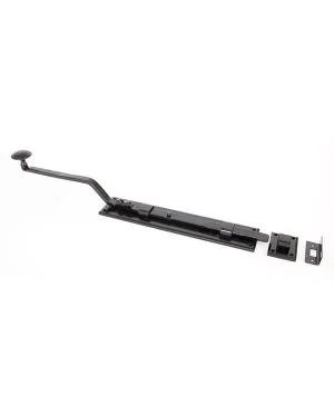 Black 10" French Door Bolt