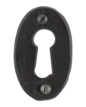 Black Oval Escutcheon