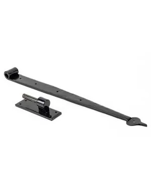 Black 24" Hook & Band Hinge (pair)