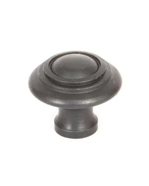 Beeswax Ringed Cabinet Knob - Small