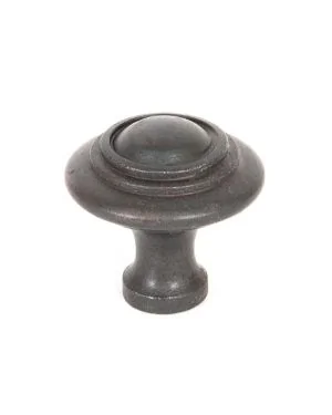 Beeswax Ringed Cabinet Knob - Large