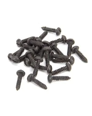 Beeswax 8 x 3/4" Round Head Screws (25)