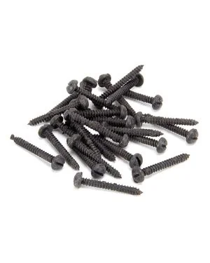 Beeswax 8 x 1¼" Round Head Screws (25)