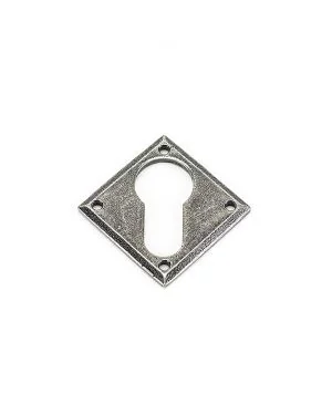 Pewter Diamond Euro Escutcheon