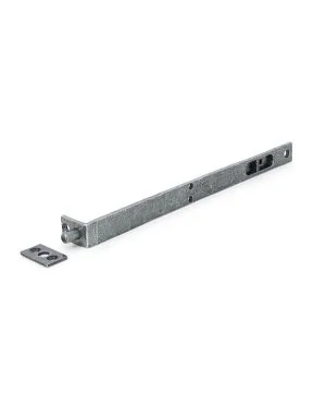 Pewter 12'' Flush/Slide Door Bolt