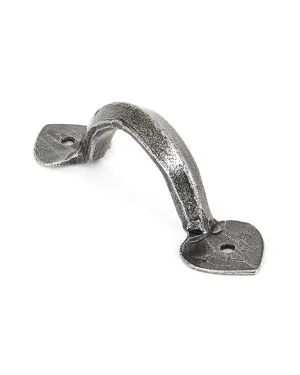 Pewter 4" Gothic D Handle