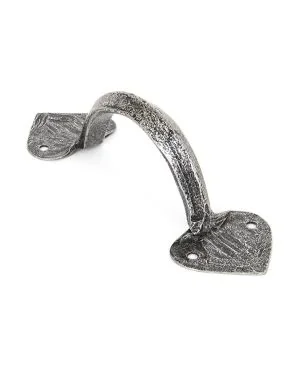 Pewter 6" Gothic D Handle
