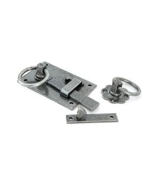 Pewter Cottage Latch - LH