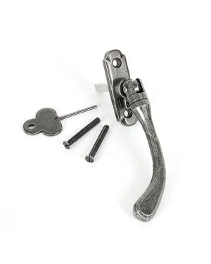 Pewter Locking Peardrop Espag - LH