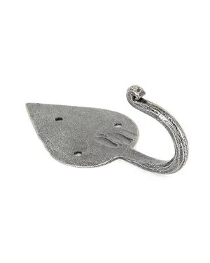 Pewter Gothic Coat Hook