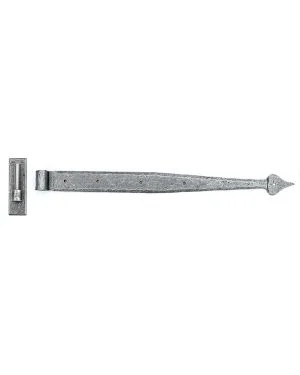 Pewter 24" Hook & Band Hinge (pair)