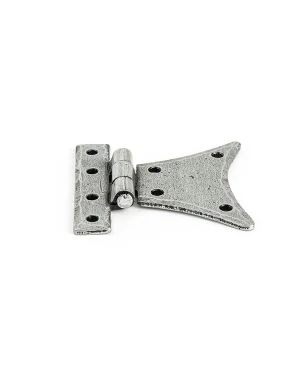 Pewter 2" Half Butterfly Hinge (pair)