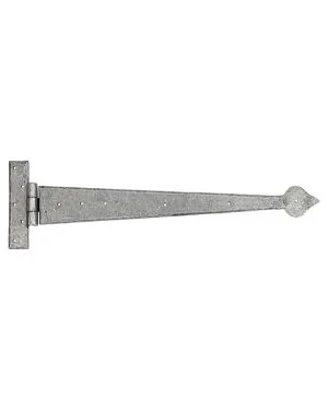 Pewter 22" Arrow Head T Hinge (pair)