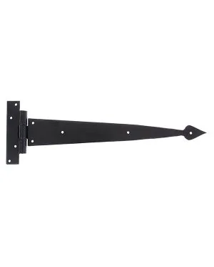 Black 15" Arrow Head T Hinge (pair)