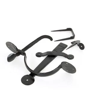 Black Medium Bean Thumblatch - XL