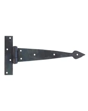 Beeswax 9" Arrow Head T Hinge (pair)