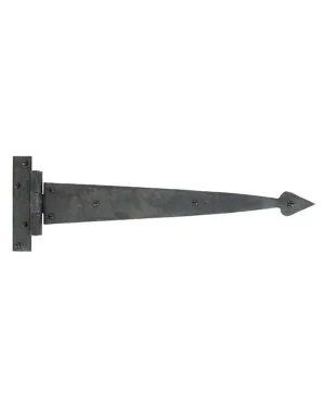 Beeswax 15" Arrow Head T Hinge (pair)