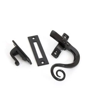 Black Locking Monkeytail Fastener - RH