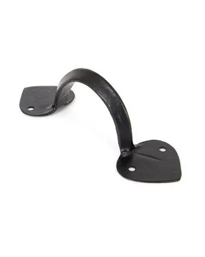 Black 6" Gothic D Handle