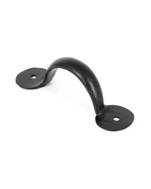 Black 4" Bean D Handle