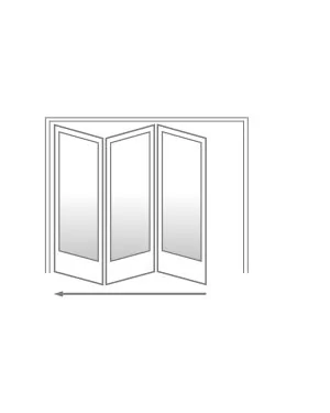 3 Door Bi-Folding Kit - Standard - 3D