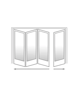 4 Door Bi-Folding Kit - Premium - 3D 1D