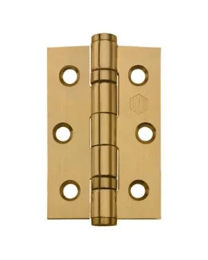 3" (76mm) Hinges Satin Brass Finish