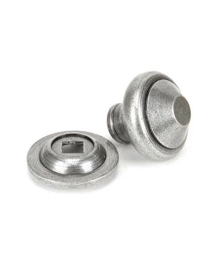 Pewter Regency Centre Door Knob