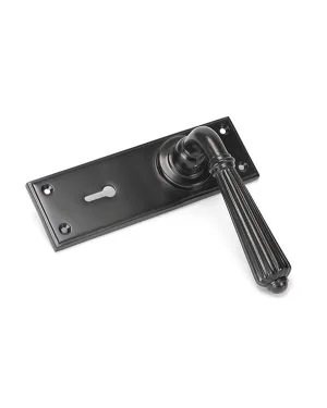 Aged Bronze Hinton Lever Lock Set