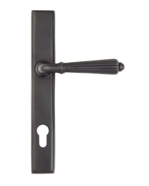 Aged Bronze Hinton Slimline Lever Espag. Lock Set