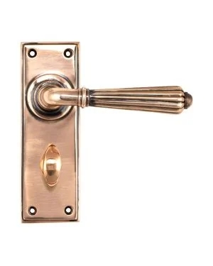 Polished Bronze Hinton Lever Bathroom Set