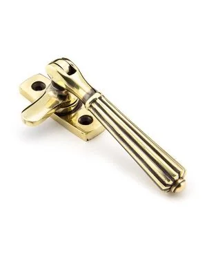 Aged Brass Locking Hinton Fastener