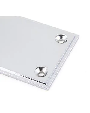 Polished Chrome 425mm Art Deco Fingerplate