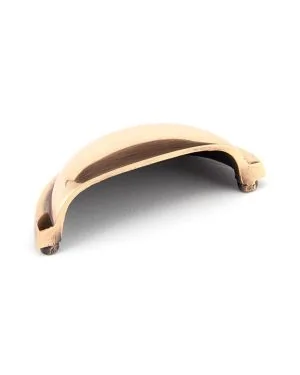 Polished Bronze Regency Concealed Drawer Pull