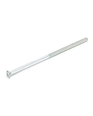 Satin Chrome M5 x 120mm Male Bolt (1)