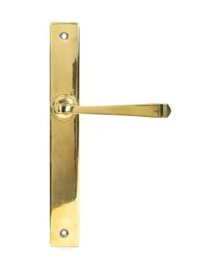 Aged Brass Avon Slimline Lever Latch Set