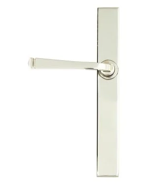 Polished Nickel Avon Slimline Lever Latch Set